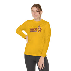 Youth Long Sleeve In Victory Or Defeat We Grow Stronger