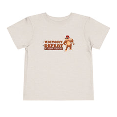 Toddler Short Sleeves In Victory Or Defeat We Grow Stronger