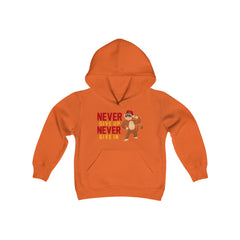 Unisex Adults Hoodie Never Give up Never Give in