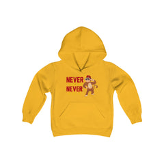 Unisex Adults Hoodie Never Give up Never Give in