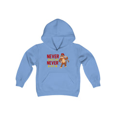 Unisex Adults Hoodie Never Give up Never Give in