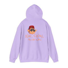 Youth Hoodies Rise Grinde and Be Kind Hooded Sweatshirt