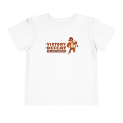 Toddler Short Sleeves In Victory Or Defeat We Grow Stronger