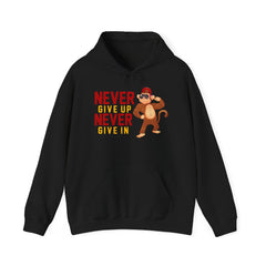 Youth Hoodies Never Give up Never Give in Hooded Sweatshirt