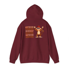 Youth Hoodies Keep Pushing, Keep Believing, Keep Achieving Hooded Sweatshirt