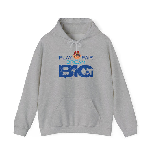 Youth Hoodies Play Fair Dream Big Hooded Sweatshirt