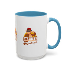 Accent Coffee Mug (11, 15oz) Strength In Kindness