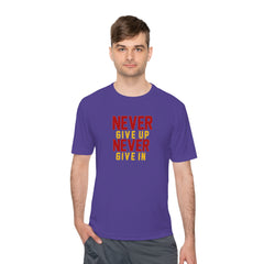 Unisex Adults Never Give up Never Give in