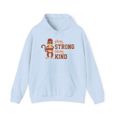 Adult Hoodies Play Strong stay Kind Hooded Sweatshirt