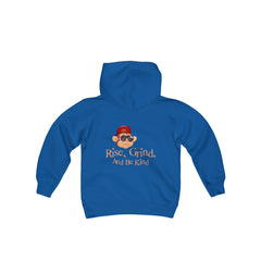 Unisex Adults Hoodie Rise Grinde and Be Kind