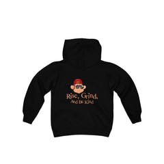 Unisex Adults Hoodie Rise Grinde and Be Kind