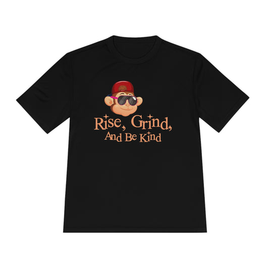 Unisex Moisture Wicking Rise Grinde and Be Kind