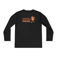 Youth Long Sleeve Victory Defeat we Grow Stronger