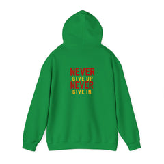 Youth Hoodies Never Give up Never Give in Hooded Sweatshirt