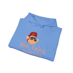 Youth Hoodies Rise Grinde and Be Kind Hooded Sweatshirt