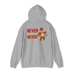 Youth Hoodies Never Give up Never Give in Hooded Sweatshirt