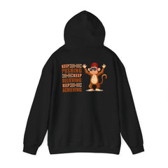 Youth Hoodies Keep Pushing, Keep Believing, Keep Achieving Hooded Sweatshirt