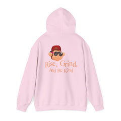 Youth Hoodies Rise Grinde and Be Kind Hooded Sweatshirt