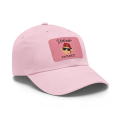 Dad Hat with Leather Patch (Rectangle)