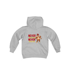 Unisex Adults Hoodie Never Give up Never Give in