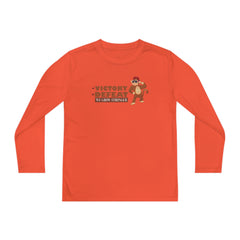 Youth Long Sleeve In Victory Or Defeat We Grow Stronger