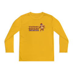 Youth Long Sleeve In Victory Or Defeat We Grow Stronger