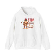 Youth Hoodies Stop Dreaming Start Doing Hooded Sweatshirt