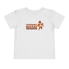 Toddler Short Sleeves In Victory Or Defeat We Grow Stronger