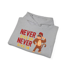 Youth Hoodies Never Give up Never Give in Hooded Sweatshirt