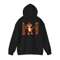 Youth Hoodies Brave be Kind be Hooded Sweatshirt