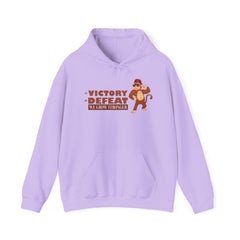 Adult Hoodies Victory Defeat we grow strong Hooded Sweatshirt