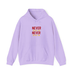 Youth Hoodies Never Give up Never Give in Hooded Sweatshirt