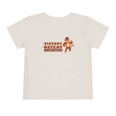 Toddler Short Sleeves In Victory Or Defeat We Grow Stronger