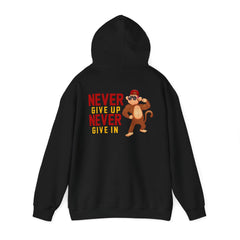 Youth Hoodies Never Give up Never Give in Hooded Sweatshirt