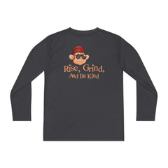 Youth Long Sleeve Rise Grind And Be Kind