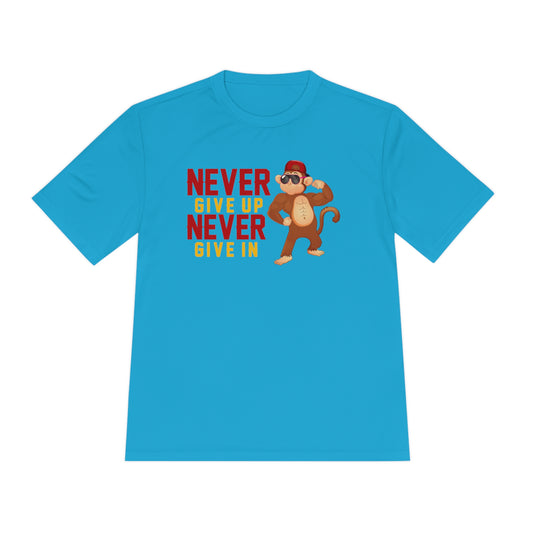 Unisex Adults Never Give up Never Give in