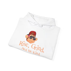 Youth Hoodies Rise Grinde and Be Kind Hooded Sweatshirt