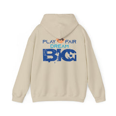 Youth Hoodies Play Fair Dream Big Hooded Sweatshirt