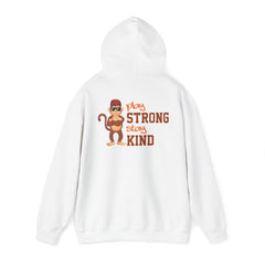 Youth Hoodies Play Strong stay Kind Hooded Sweatshirt