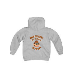 Unisex Adults Hoodie Win or Loss we always Improve