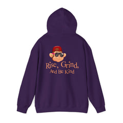 Youth Hoodies Rise Grinde and Be Kind Hooded Sweatshirt