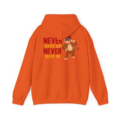 Youth Hoodies Never Give up Never Give in Hooded Sweatshirt