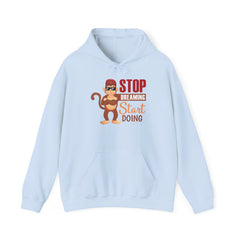 Youth Hoodies Stop Dreaming Start Doing Hooded Sweatshirt