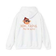 Youth Hoodies Rise Grinde and Be Kind Hooded Sweatshirt