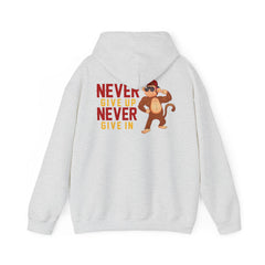 Youth Hoodies Never Give up Never Give in Hooded Sweatshirt