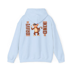 Youth Hoodies Brave be Kind be Hooded Sweatshirt