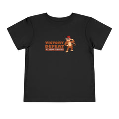 Toddler Short Sleeves In Victory Or Defeat We Grow Stronger