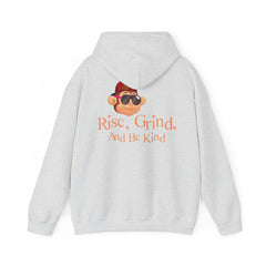 Youth Hoodies Rise Grinde and Be Kind Hooded Sweatshirt