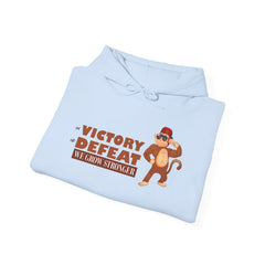 Youth Hoodies Victory Defeat we grow strong Hooded Sweatshirt