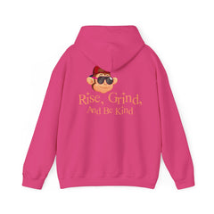 Youth Hoodies Rise Grinde and Be Kind Hooded Sweatshirt